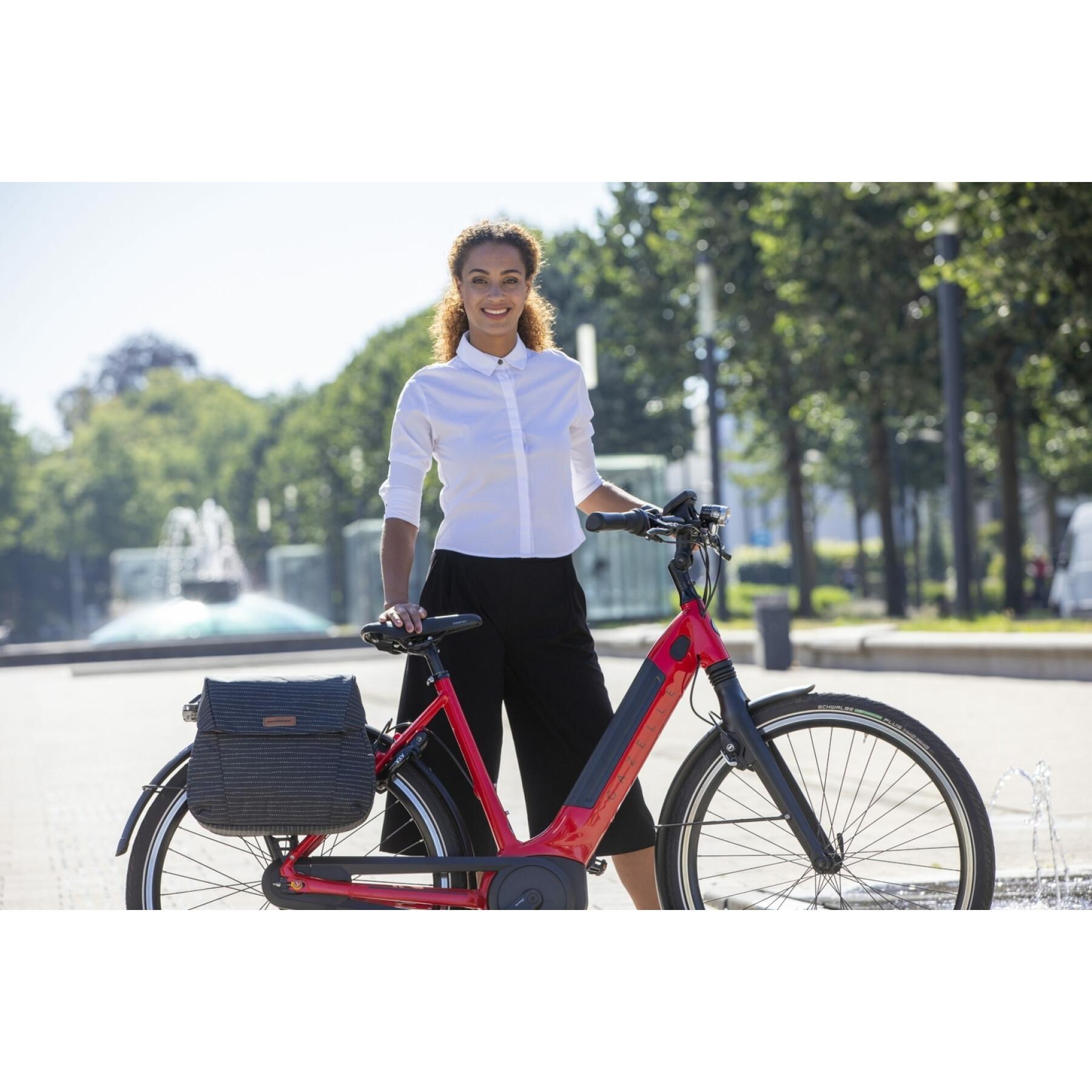 Vattentät cykelväska i polyester med reflexer New Looxs Joli Nomi