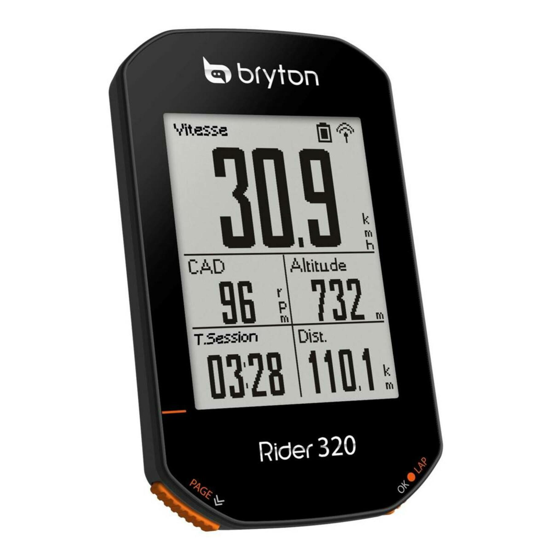 Räknare (kadens/fc) Bryton rider 320 t
