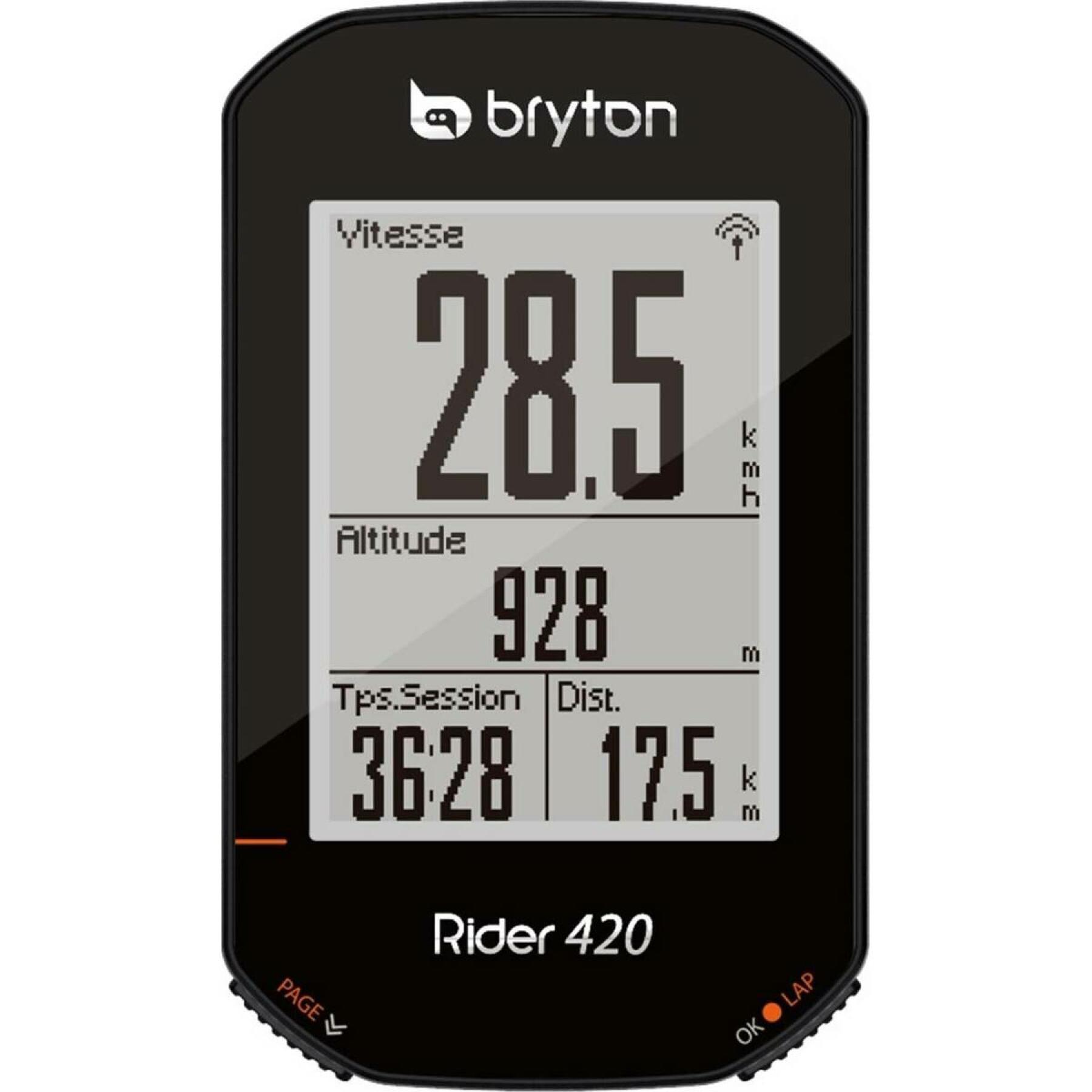 Räknare (fc+cad) Bryton rider 420 t
