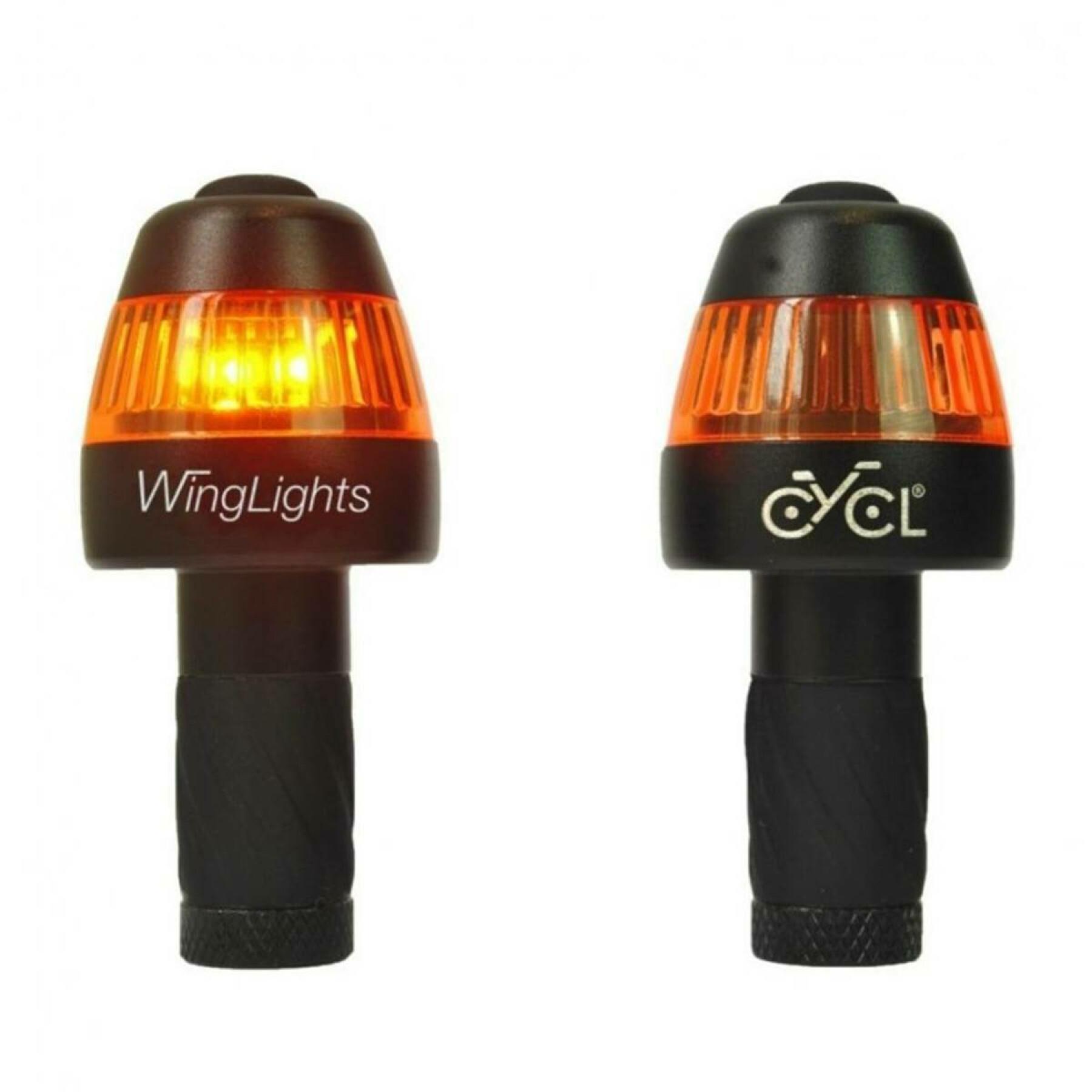 Fasta blinkers för skotercyklar Cycl winglights