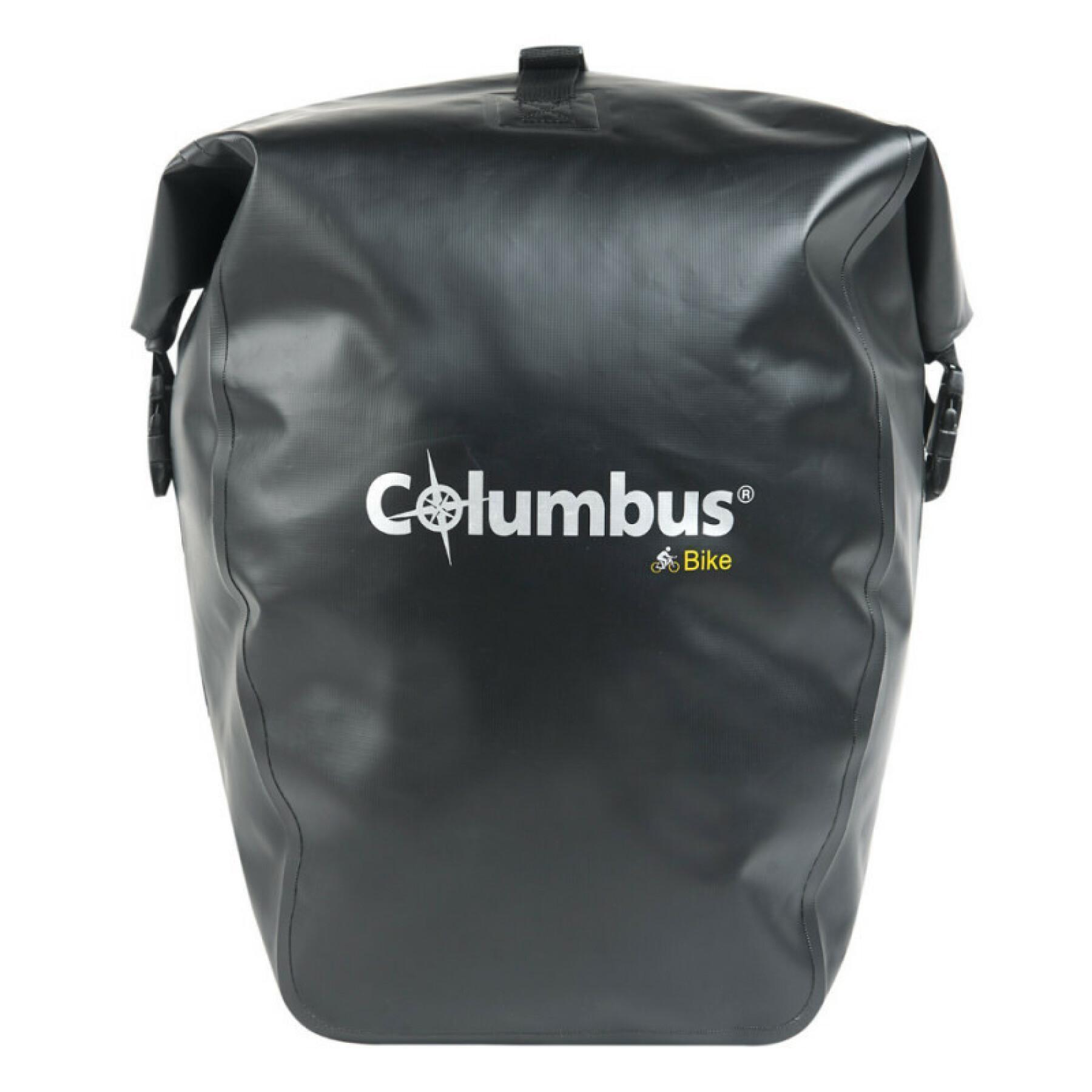 Vattentät 20-liters väska för montering på bagagehållare Columbus