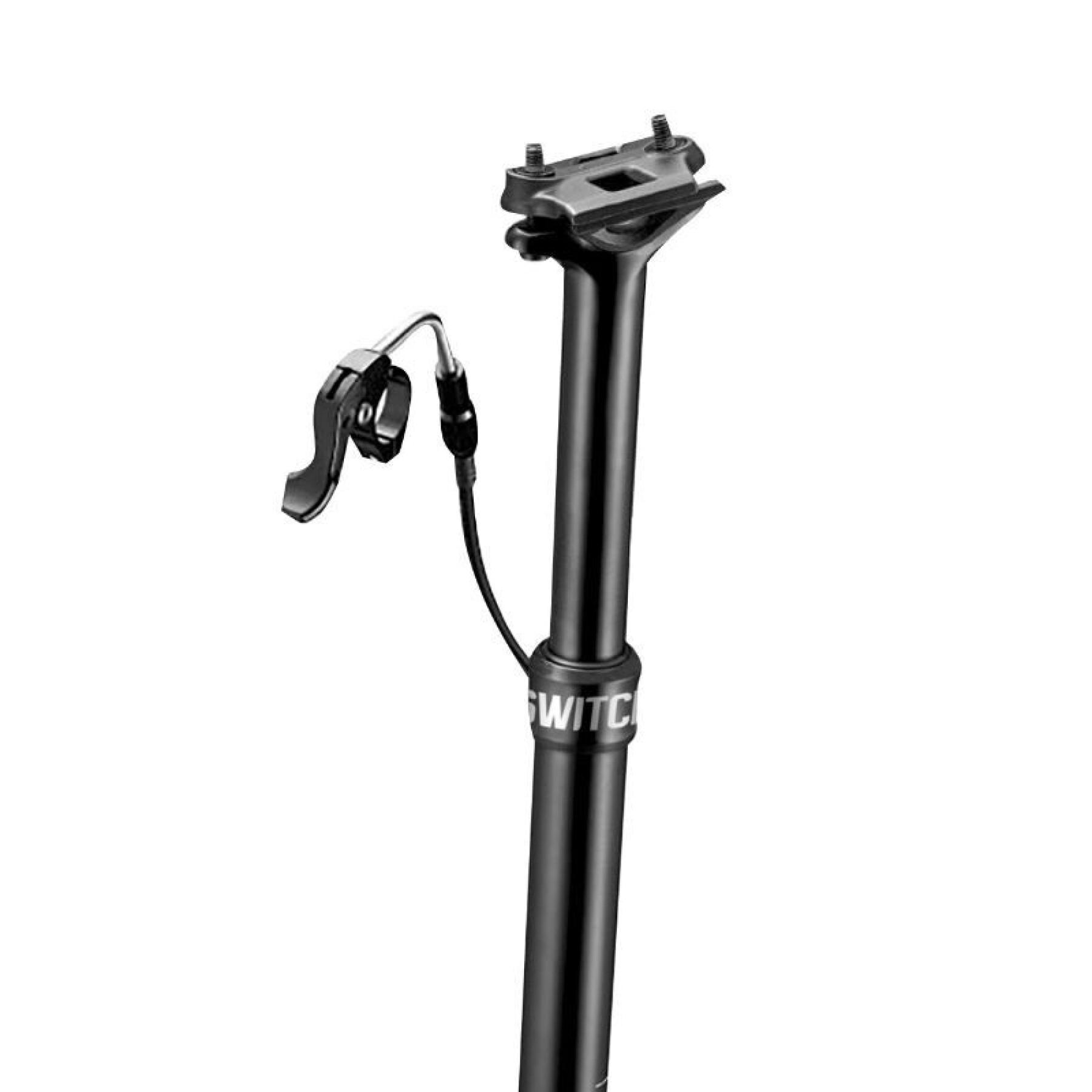 Justerbar sadelstolpe för mountainbike med intern kabel och justering av centrumfästet i aluminium Gist Switch SW-125