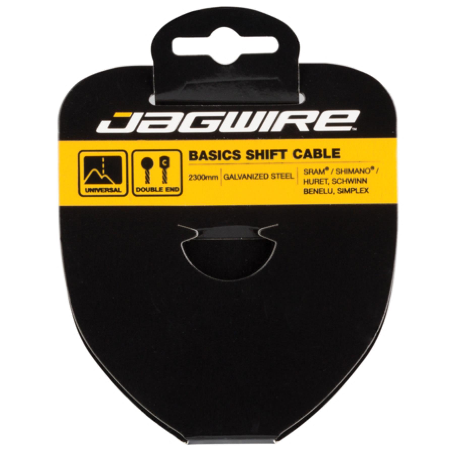 Kabel för spårväxel Jagwire Basics 1.2X2300mm Double Ended Campagnolo/Huret, Schwinn, Benelu, Simplex