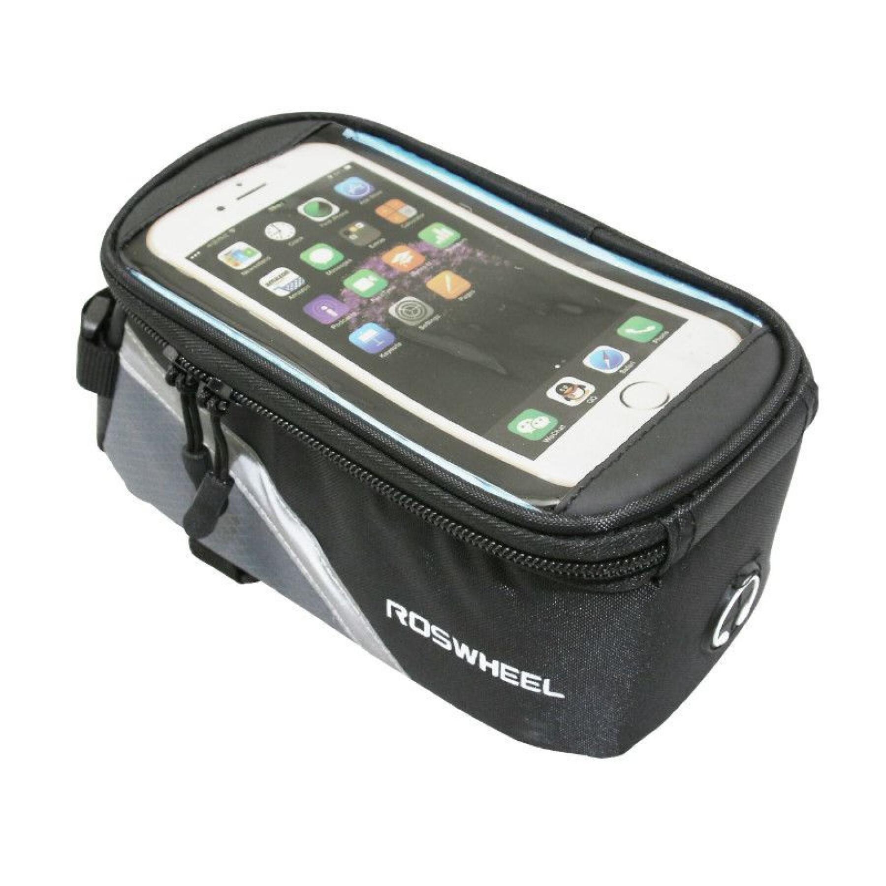 Smartphone ramväska för mobiltelefon - i-phone kardborreknäppning P2R 19.5 x 10 x 9 cm