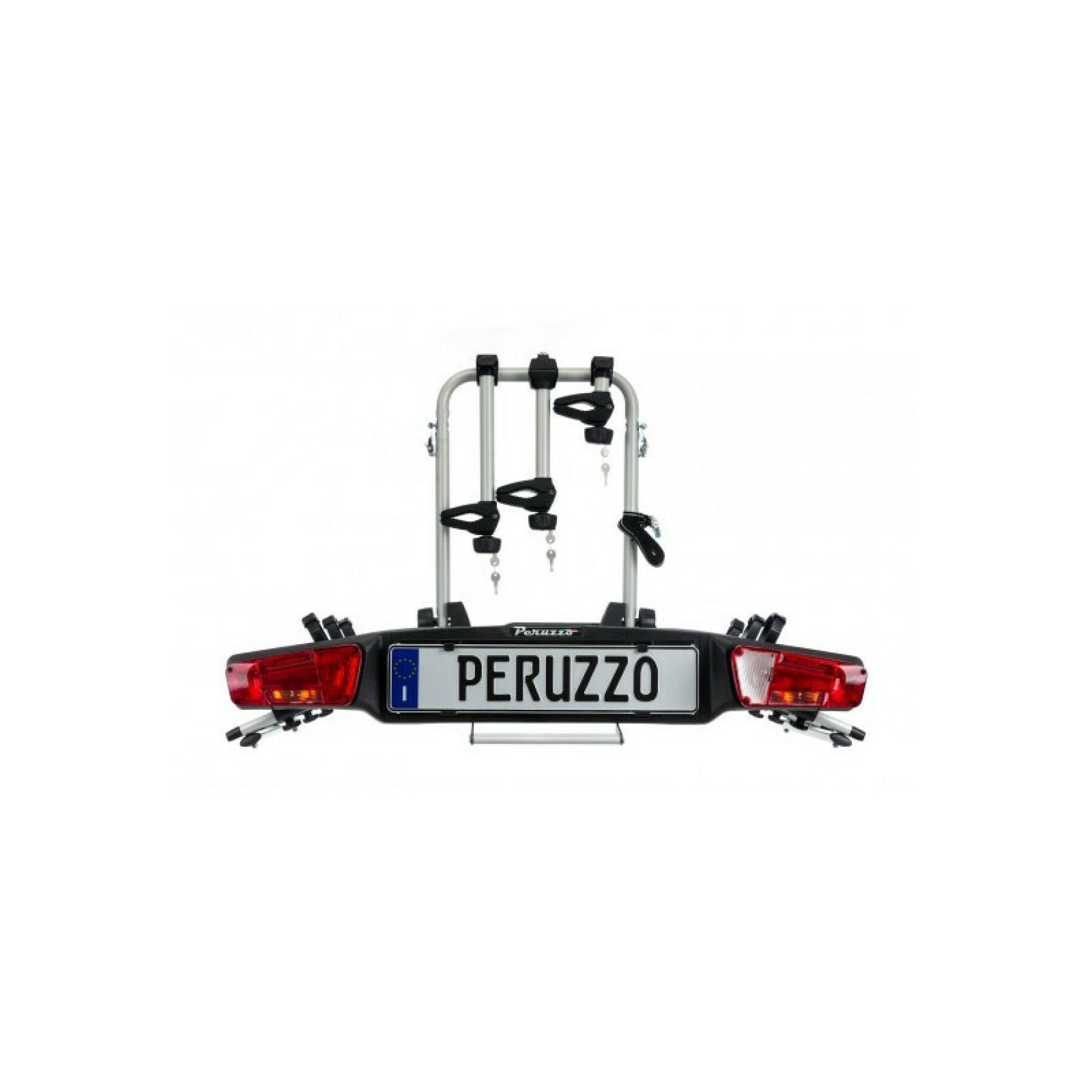 2-sitsig cykelhållare på dragkrok Peruzzo E-Bike Zephyr