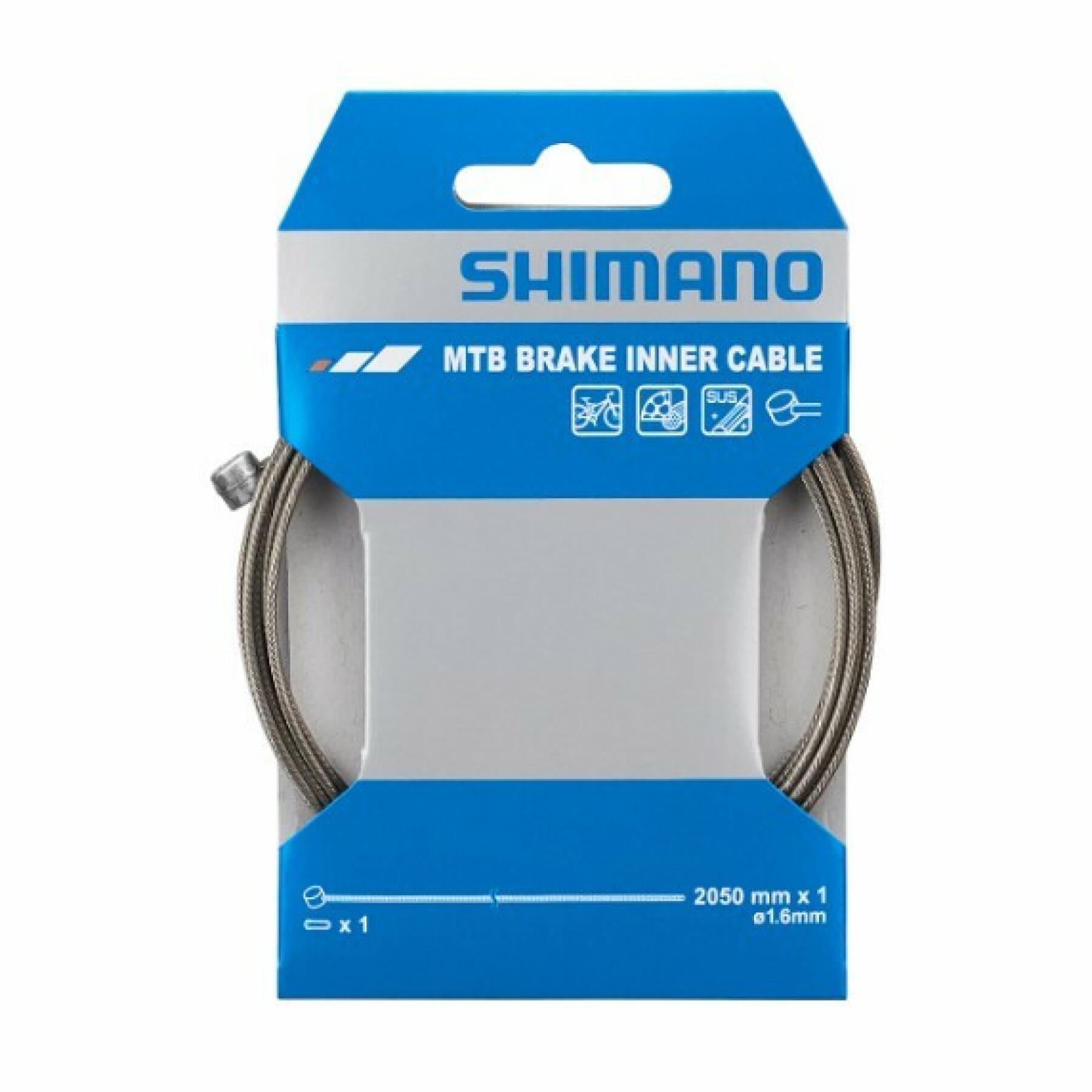 Bromskabel för mountainbike med ändlock Shimano SUS