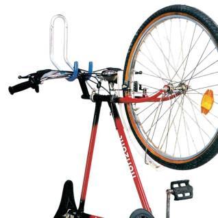 Väggmonterat cykelställ för 1 cykel med krok för montering på styret Selection P2R