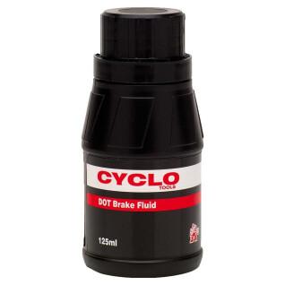 Flaska med bromsvätska från Cyclo Fasi Dot 5.1
