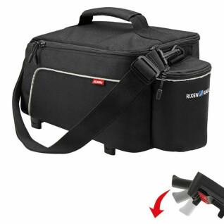 Bagagehållarväska + adapterplatta Klickfix Rackpack Light 8L