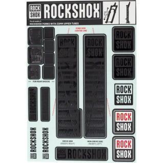 Klistermärken Rockshox 35mm