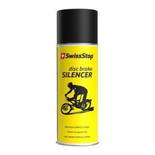 Spray för tysta skivbromsar (förbättrar bromsverkan och minskar bullret) Swissstop 400 ml
