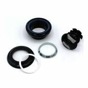 Högt headset Black Bearing Frame 34 mm - Pivot 1-1/8