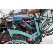 Vae bagagerumscykelhållare för 2 cyklar med plats för stöldskydd - godkänd för 2 Vae-cyklar - kom ihåg att ta bort batteriet Mottez shiva-2
